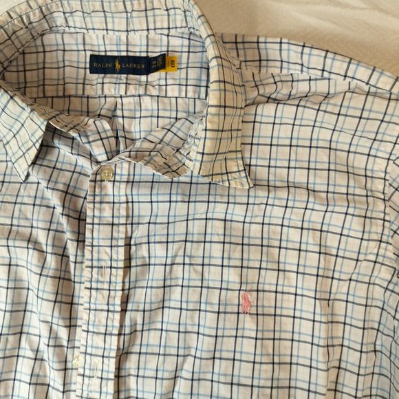 Men's Ralph Lauren 3XB 3TG Button Down Dress Shirt - Picture 4 of 7
